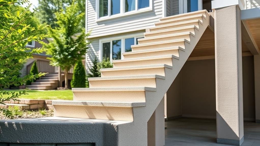 Precast Concrete Stairs in Thornhill, Ontario