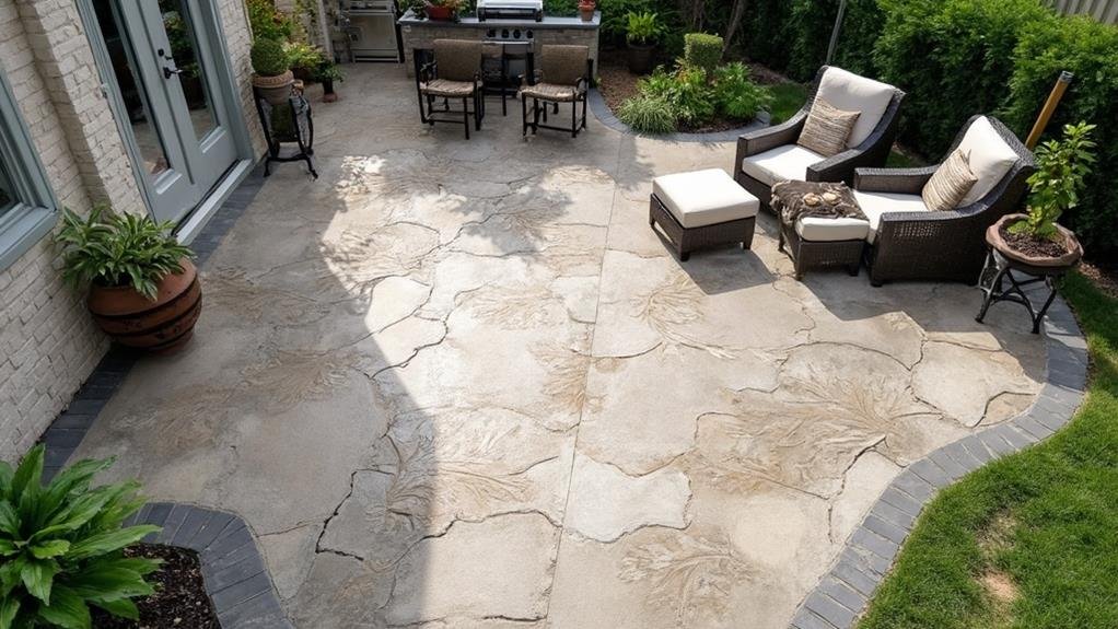 Stamped Concrete in Thornhill, Ontario